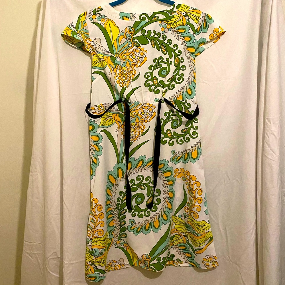 Tramp Pattern Floral Dress